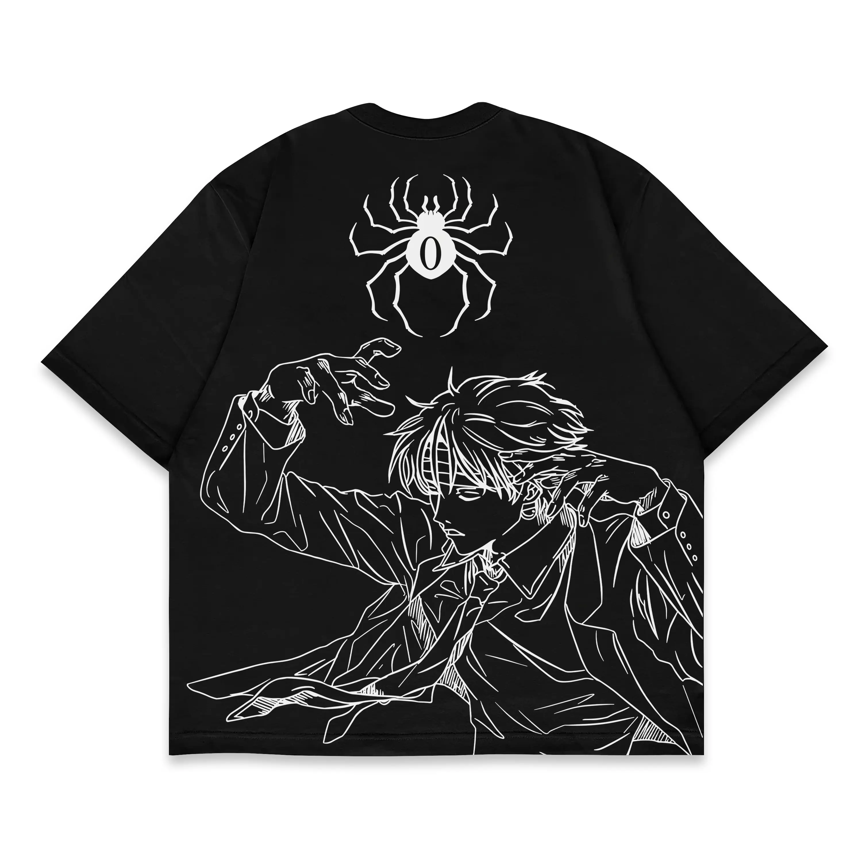 Poepoe.mue - ChrolloHxH | Cotton Combed 24s | Anime | Fullprint | Kaos | Oversize | Tanpa Jahitan Samping