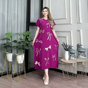 DASTER LOWO MOTIF PITA LD 130 PB 120 RAYON RESLETING DEPAN BUSUI BUMIL FRIENDLY