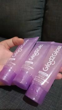 Product Review of Glad2Glow bundle 3in1 Peeling Solotiom Exfoliathing +Moizturizer Blueberry + Facial Cleanser Blueberry Mencerahkan Extract Niacinamide Pha Mengencangkan Wajah g2g from I**M 0