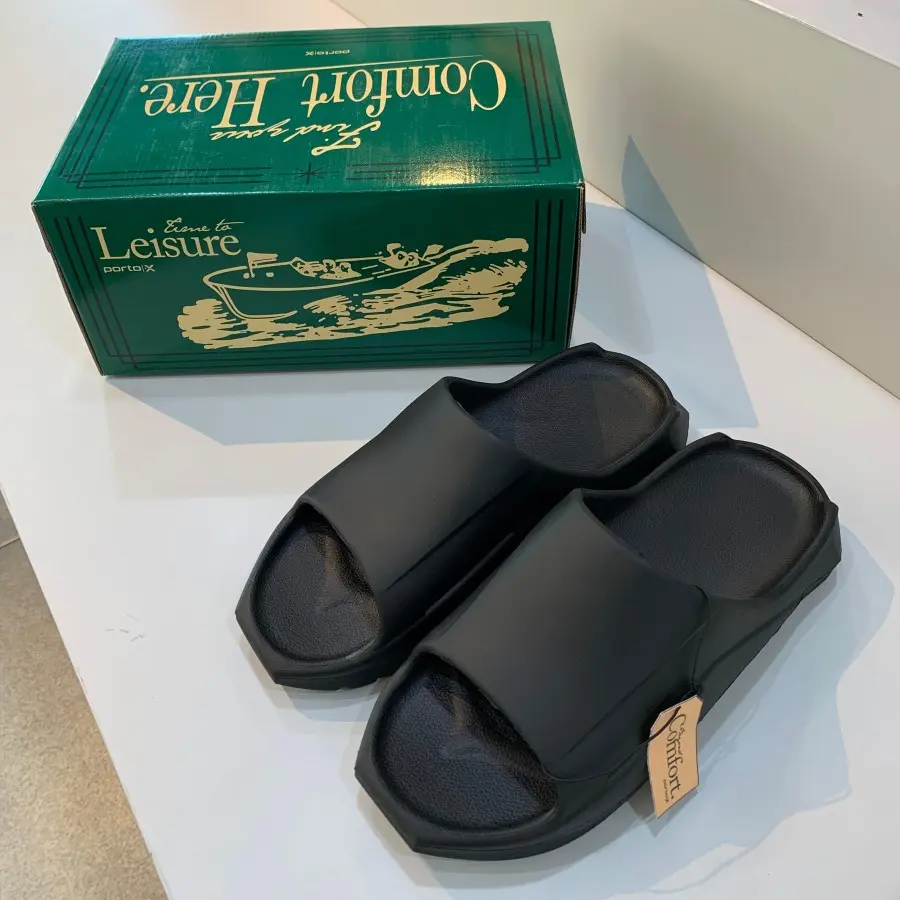 Porto X Sandals - Ludwig Black Slides Original