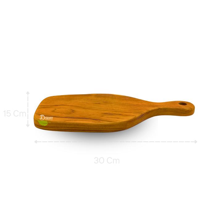 Gambar Talenan Kayu Jati Unik... dari Daun The Gift Shop Kab. Badung Tokopedia