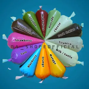 [ Repack ] Collins dip glaze All varian rasa 100 gram | Toping Donat Baking Kue