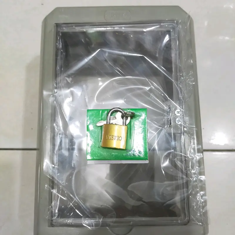 box kwh meter pulsa transparan token model baru new bahan berkualitas listrik 3