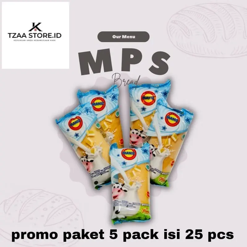 Promo Roti stik sapi nana paket 5 pack isi 25 pcs murah varian rasa susu dan coklat murah Food Frozen