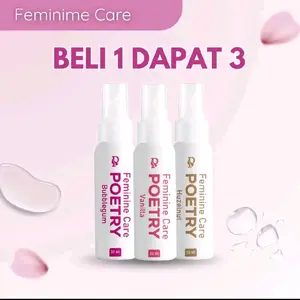 POETRY PROMO Bundling 3 PCS Sweat Aromatic Feminime Care Spray
