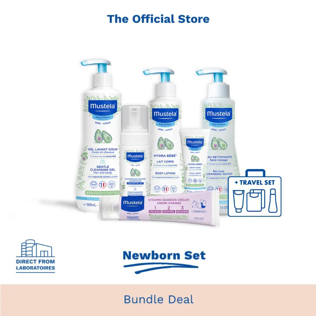 Mustela Newborn Set with Avocado (Normal Skin)