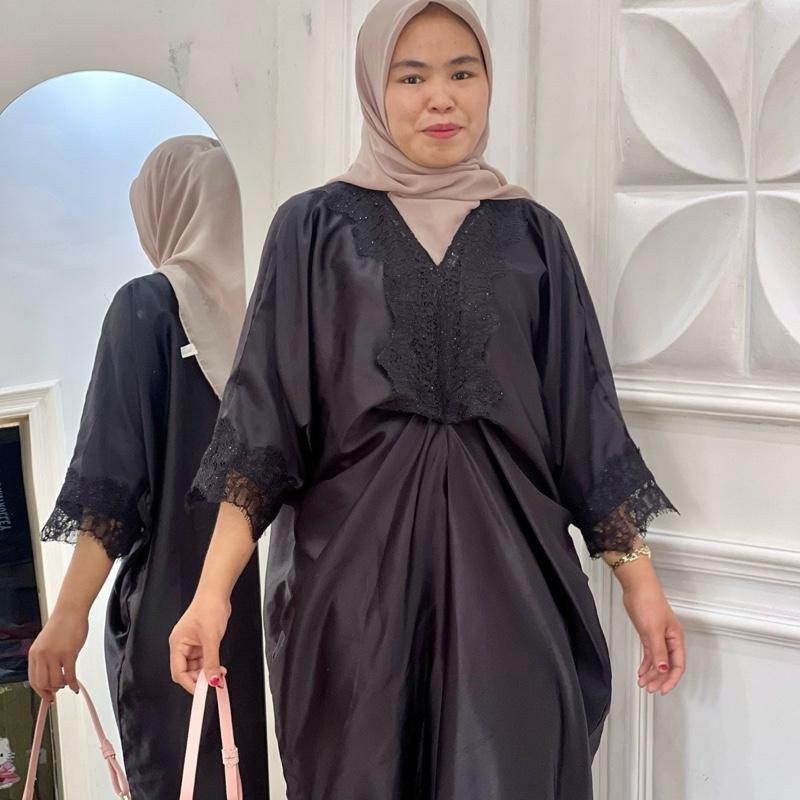 Kalila Kaftan Raya Series Kaftan Satin Lebaran Termurahh - Wanita Casual 5