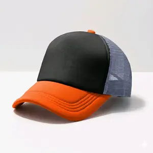 Topi Trucker Unisex Polos Kombinasi | Topi Jaring Sport Pria Dan Wanita Termurah | Outdoor