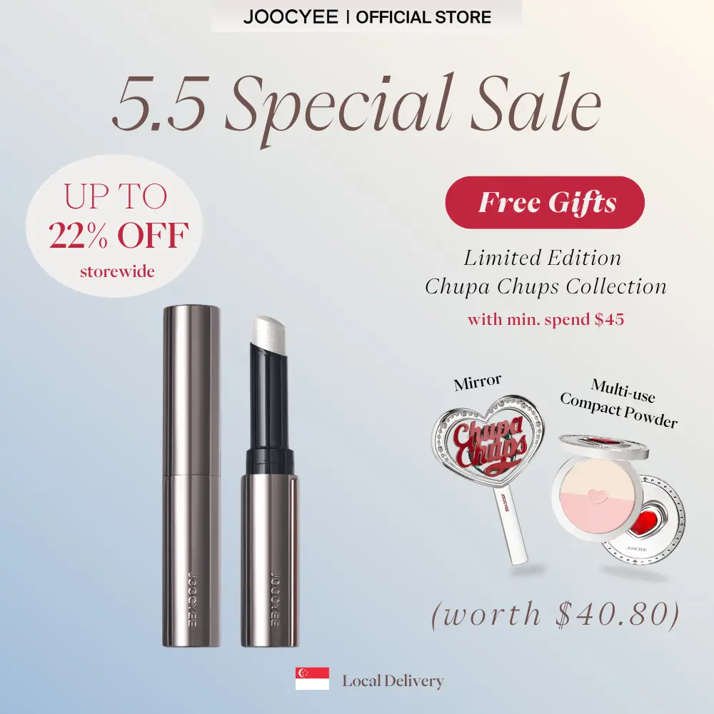 [5.5 SALE] (Local Delivery) JOOCYEE JELLY HIGHLIGHTER STICK 2G - 5s Film Formation Lasting and Smudge-proof Moisture Shimmer Gel Radiant