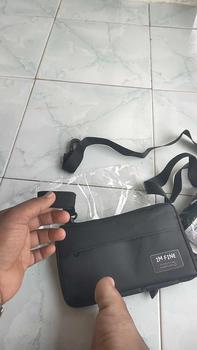 Product Review of Pouch Wallet - Tas Dompet - Clutch Bag - Hand Bag - Sling Bag - Tas HP - Real Pict Pria Cowok from ** 𝐇**𝐍 𝙋**𝟳 1