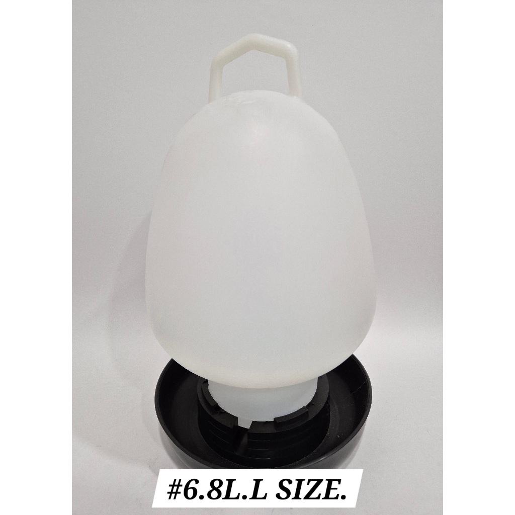 Chicken Water Drinking Bottle 6.8Litre Waterer (L) Botol Bekas Air Minum Minuman Ayam