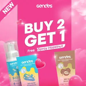 { BUY 2 GET 1 } Bundling Gendes Feminine Hygiene Foam & Spray Free Spray Hazelnut | Perawatan Area Kewanitaan  | Membantu Mengurangi Keputihan | Membantu Menghilangkan Aroma Tidak Sedap Pada Area Kewanitaan