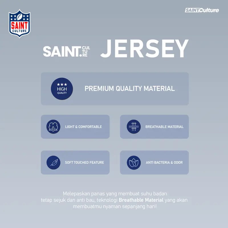 Saint Culture / Hazel NFL 95 / Baju Jersey Vintage Kaos Oversize Retro Rugby NFL Jersey Boxy Oversized TShirt Y2K Outfit Baseball Hockey T Shirt Streetwear 6
