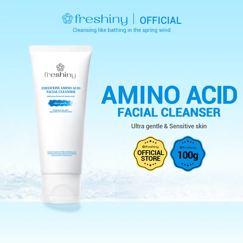 【COD!!】Freshiny Edelweiss Amino Acid Facial Cleanser 100G Hydrating ...