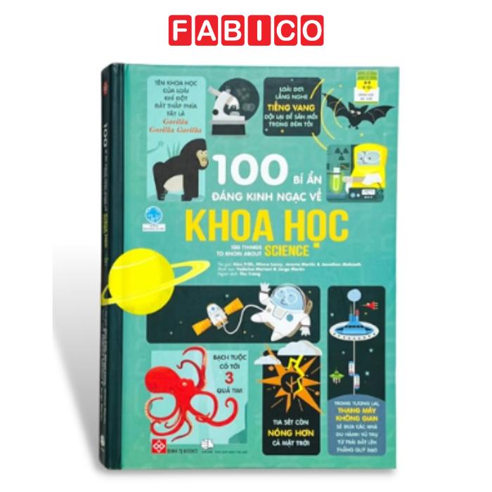 Sách - 100 bí ẩn đáng kinh ngạc về Khoa học