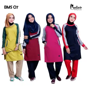 Setelan Baju Olahraga Wanita Muslim Believe BMS 07