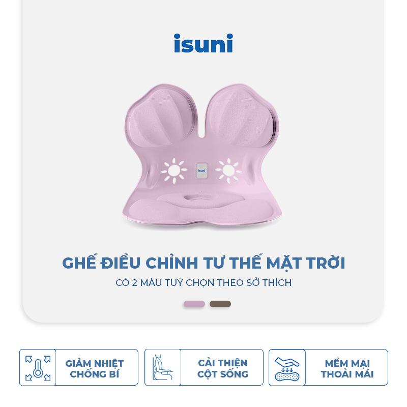   Bản Mặt Trời  ISUNI Ghế Chỉnh Dáng Ngồi Chống Gù Chính Hãng,Hỗ Trợ Tư Thế Đúng Ngồi Chuẩn Tư Thế Dành Cho Dân Văn Phòng Mẹ Bầu Sinh Viên lười bệt thư giãn snorlax livestream để ngủ tựa lưng ghế tựa lưng bệt 