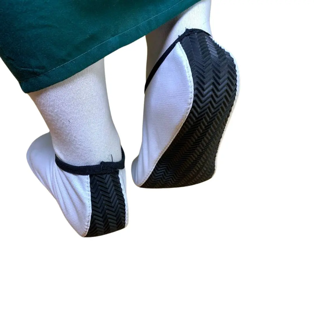 Saira Kaos Kaki Tawaf Wanita Pria Premium Putih Anti Slip Perlengkapan Haji & Umroh