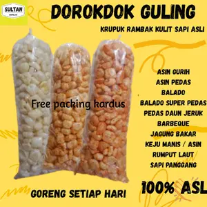KERUPUK KULIT SAPI RAMBAK SAPI DOROKDOK 1 BAL
