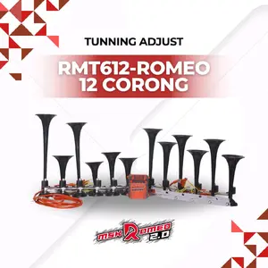 Telolet  MSK Romeo RMT612-Romeo 12 Corong | Tunning bisa di adjust | Telolet Pakistan