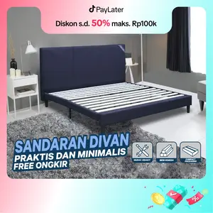 Dipan Sandaran Besi Tempat Tidur - INTHEBOX