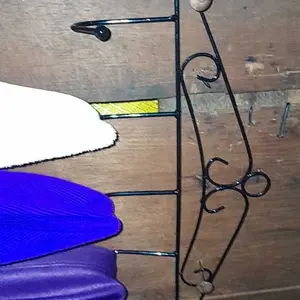 [COD] DH C789 Gantungan Baju Belakang Pintu Serbaguna Tanpa Paku 7 Hook Steel Clothes Hanger Modern Look Import Dipasang di Dinding