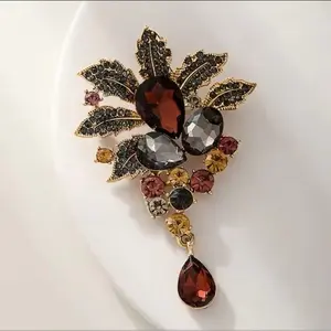 Bros mewah bros ellegan bros permata kristal Clips