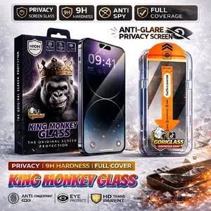 FOR POCOPHONE ANTIGORES GORIGLASS VARIAN [ BENING | PRIVACI ] EASY INSTALL KIT SUPERFIT SCREEN PROTECTOR FULL COVER AUTO ALIGMENT GLASS GLOSSY READY ALL TYPE