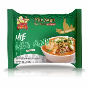 Bu Tuti Mie Sagu Instan - Kuah - Cita Rasa Khas Riau Selat Panjang Bahan Alami Praktis & Cepat Sehat Bergizi COD