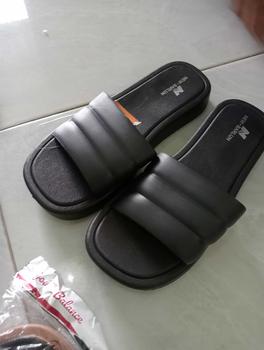 Product Review of PVC Sandal Slop Wanita Jelly Import Korean Bahan Karet Rubber Elastis Tebal Tinggi Sol Anti Slip Sendal Kokop Balance 2802 from u**9 0