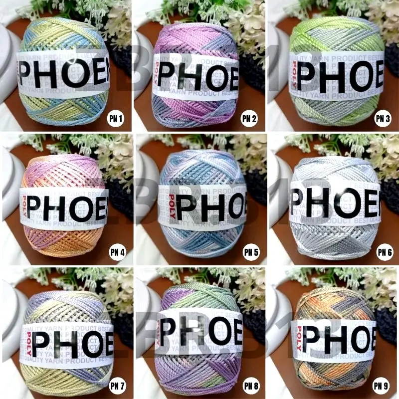 Benang Poly Gradasi Phoenix