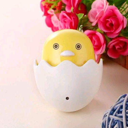 Lampu Tidur LED Ayam Sensor Cahaya Night Light Warm White 5W - GY01 - Yellow Lampu Kamar Kuning saklar 3