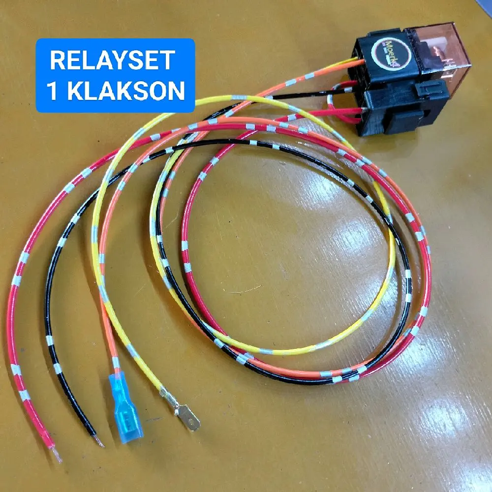 1 KLAKSON RELAYSET untuk motor atau mobil aksesoris stylo