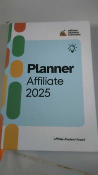 Product Review of Planner Book Buku Journal Jurnal Resolusi Agenda 2025 Affiliator by Fea Rini, Miss Konten, Koh Dennies dan Yohan Agustian Affiliate Akademi from I**a s**p 0