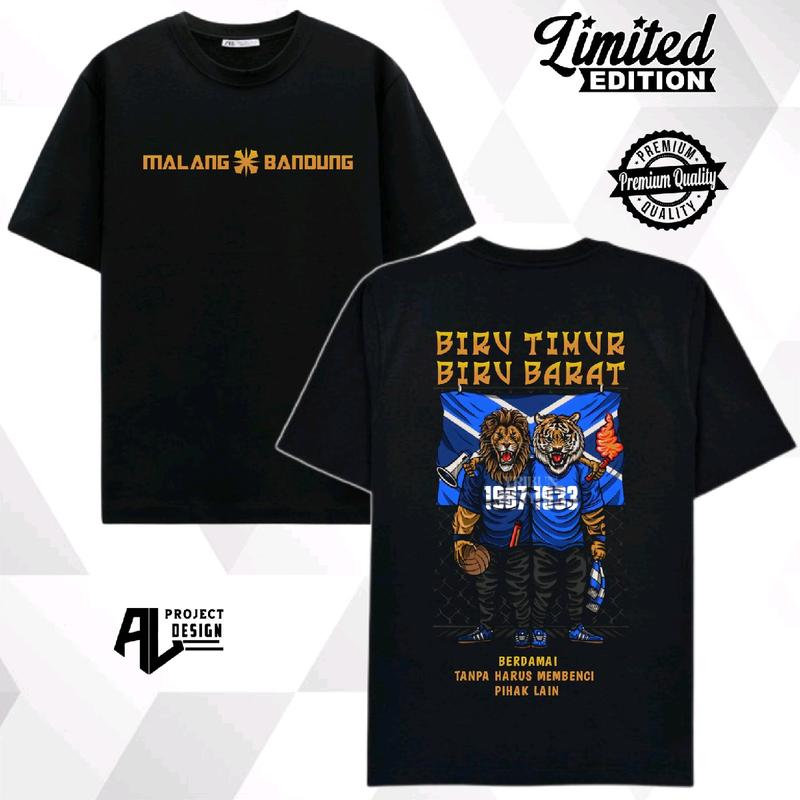 KAOS DISTRO T-SHIRT PERSIB AREMA PREMIUM PAKAIAN BOLA BAJU ATASAN PRIA DAN WANITA bisa dicuci dengan mesin ​int:s dewasa kata elegan pas 0