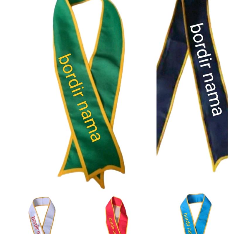 selempang wisuda anak SD anak teka paud custom nama 1