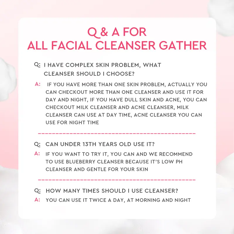 Glad2Glow Cleanser gather -glowing blackhead barrier sensitif exfoliating Berjerawat Ceramide Exfoliating Mencerahkan Pencerah Wajah Arbutin Hitam Niacinamide Cooling Komedo Kusam Pha Vitamin Acid Kering Aging Pelembab 3