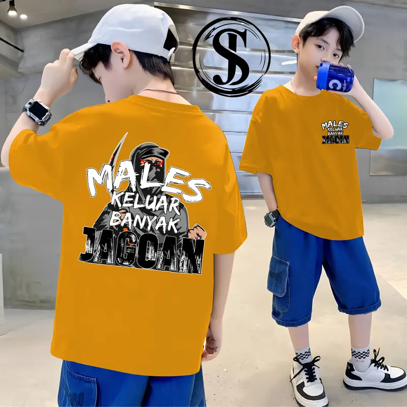 BAJU ANAK LAKI LAKI SIZE M,L,XL,XXL ATASAN ANAK PAKAIAN ANAK DISTRO KAOS ANAK PREMIUM BAJU ANAK ANAK TERLARIS ATASAN ANAK USIA 3-15 TAHUN MAL*S K*LUAR BANYAK JAG*AN STORE JUNIOR 3