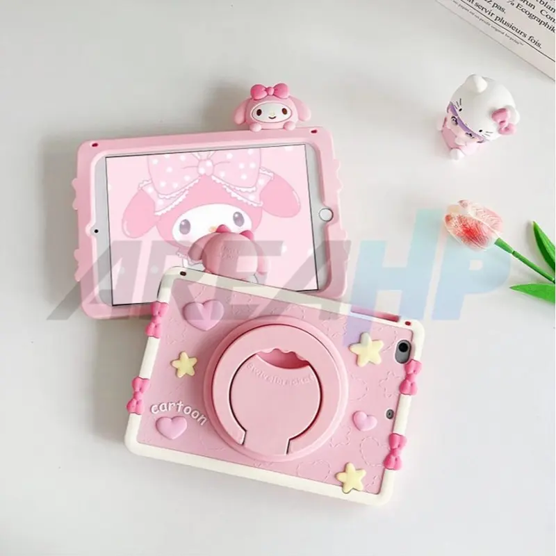 My Melody Ring Cartoon Case Casing Cover Anak Kids Xiaomi Redmi Pad SE 11 Inch 2023 1