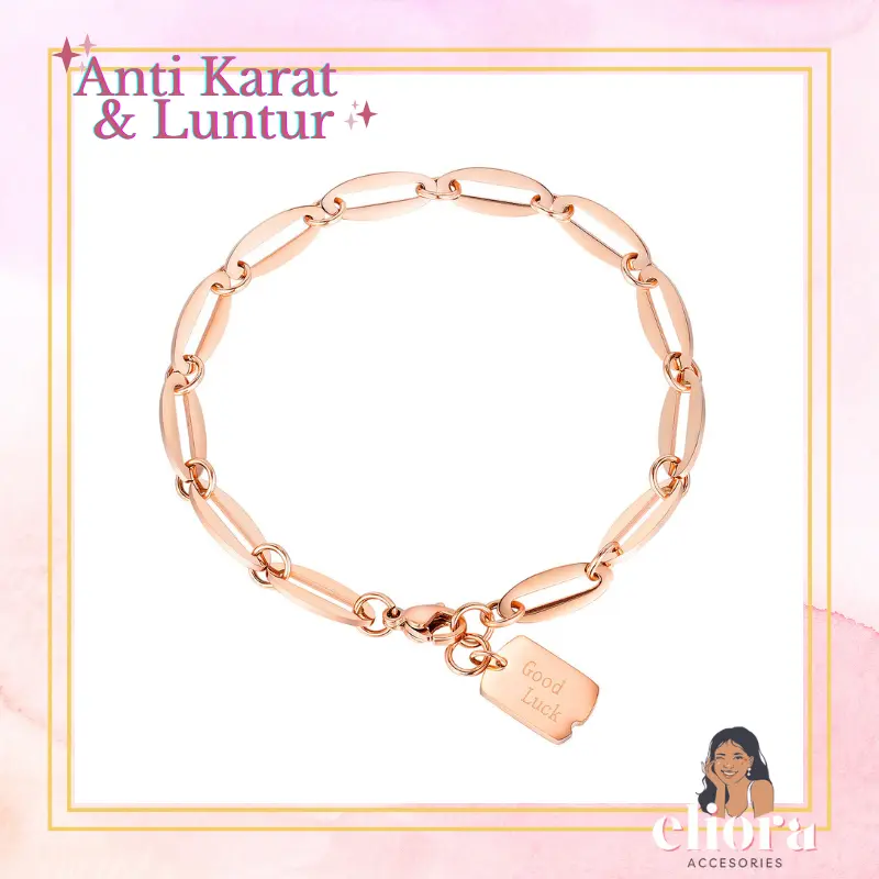 [ELIORA] Gelang Rantai Nuri Besar Titan Fashion - 1147