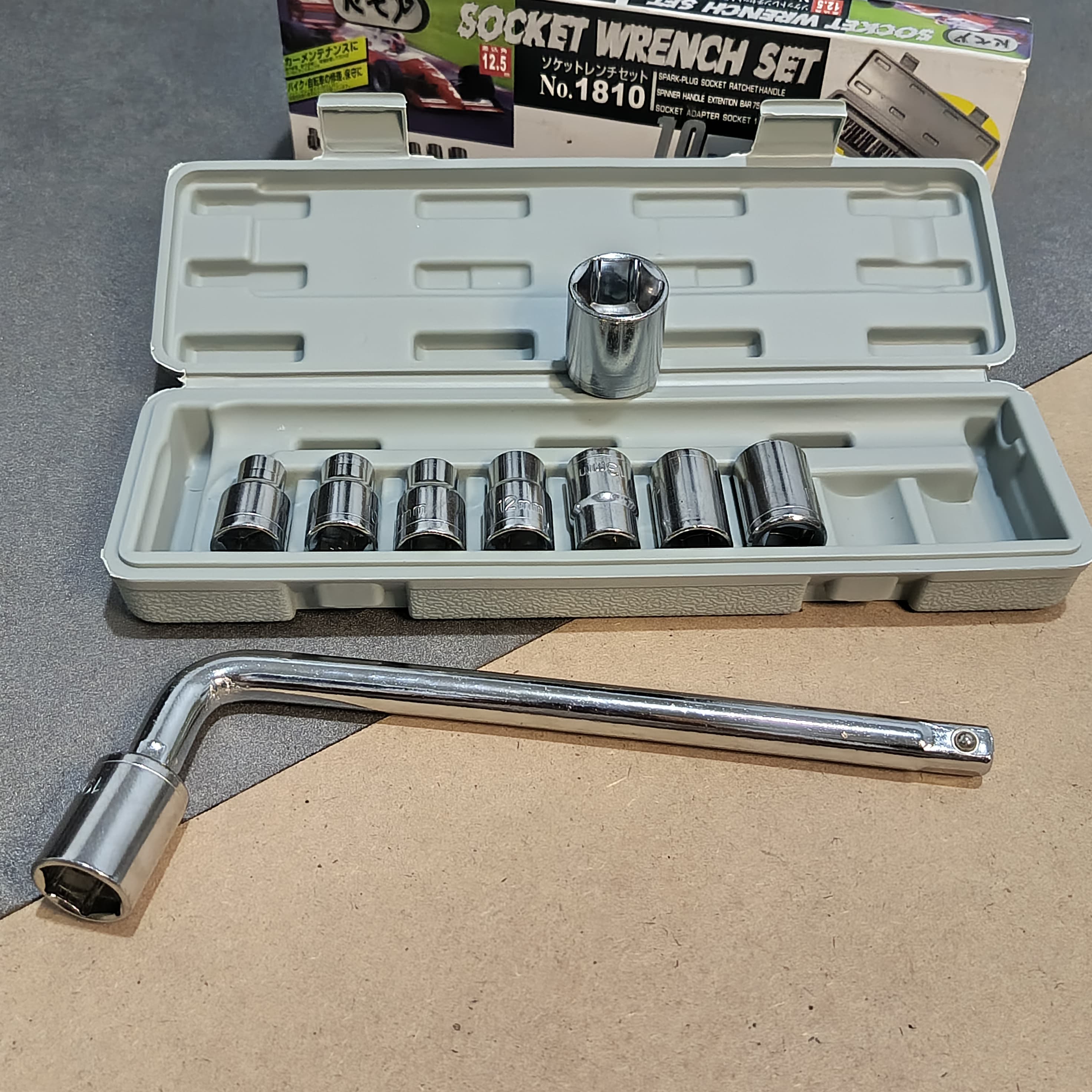 OBRAL !!! 2 Set Tools Kunci Pas / Kunci Sok Shock 10 pcs 8-24mm + Kunci T 4pcs Ukuran 8 10 12 14 mm OBRAL !!! 2 Set Tools Kunci Pas / Kunci Sok Shock 10 pcs 8-24mm + Kunci T 4pcs Ukuran 8 10 12 14 mm