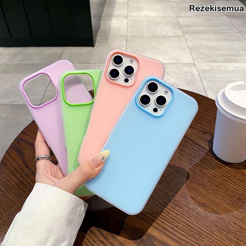 Jelly Color 2 In 1 Case Compatible For Vivo Y01 Y02 Y03 Y04 Y04S Y12 Y12S Y15 Y17 Y17S Y19S Y20 Y20S Y21 Y22 Y22S Y27S Y28 Y29 Y30 Y35 Y33S Y36 Y50 Y91 Y100 V21E V27E V29E V40 V50 V60 4G 5G Lite Silikon Cover RS