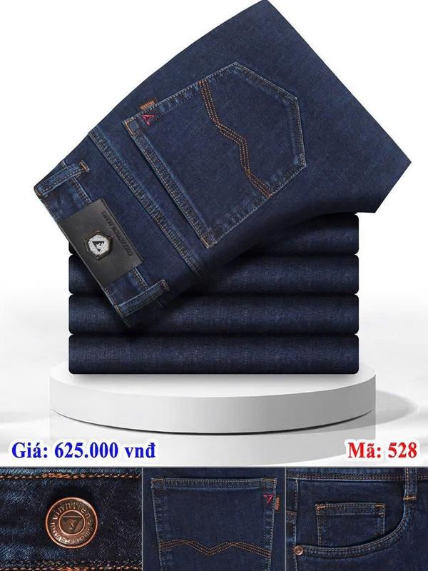  Quần Jeans Nam Vĩnh Tiến Cotton Cao Cấp 625 