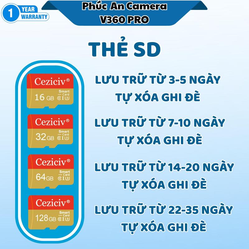 Thẻ nhớ Micro SD đa năng, 16G, 32G, 64G, 128G