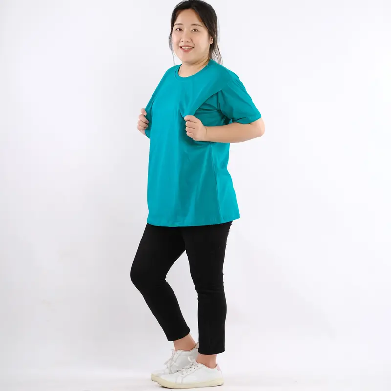 (JUMBO) Kaos menyusui / Baju menyusui Simpanse Combed 3