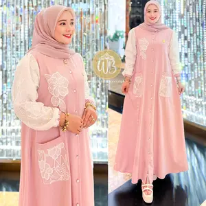 Widya Butik Bandung - Dress Wanita Terbaru Balqis Dress Elegan Dengan Desain Modern Dan Nyaman