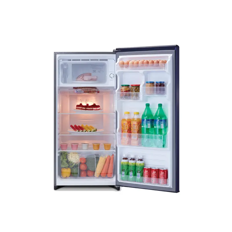 Kulkas SHARP 1 Pintu Shine Dandelion Series 133 Liter SJ-X167MG-DB/DP - Direct Cooling System Freezer 3