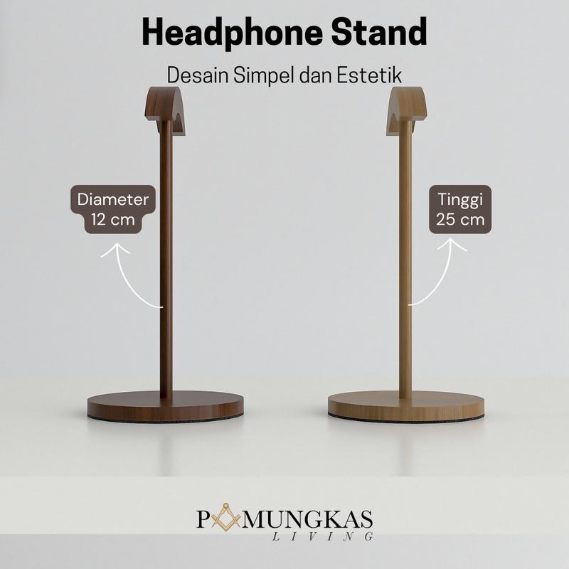 Pamungkas Living Headphone Stand Tempat Headphone Estetik 3