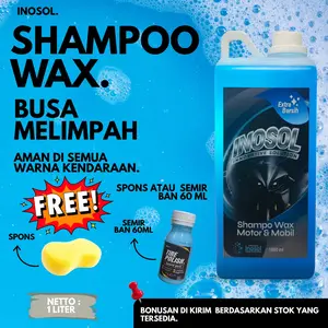 Shampoo mobil dan motor wax 1 Liter Car Kendaraan