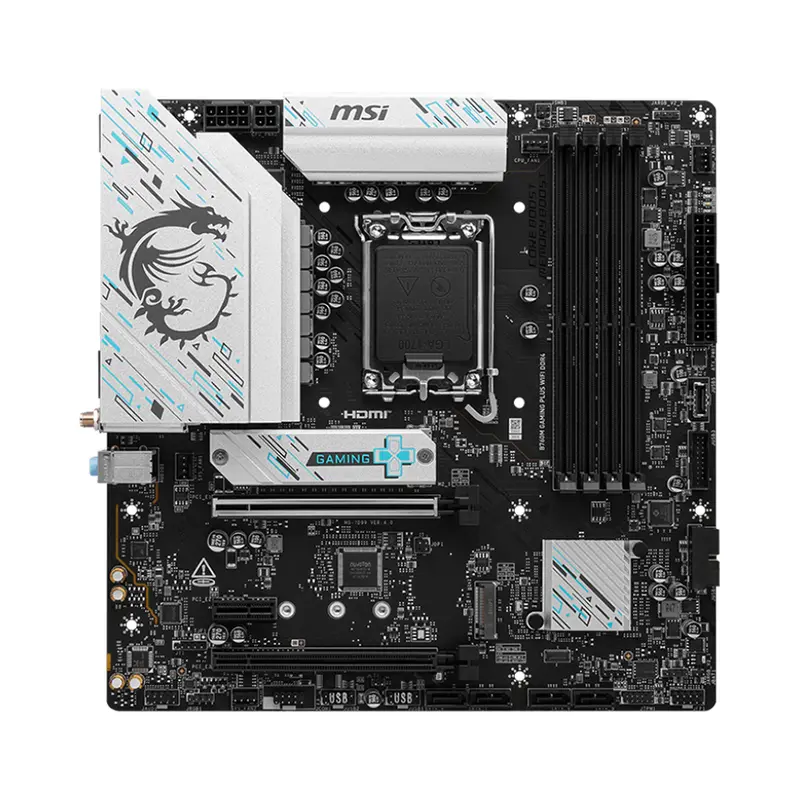 Mainboard MSI B760M GAMING PLUS WIFI DDR4 ( Intel B760, Socket LGA 1700, DDR4 128GB, Micro-ATX) - HÀNG CHÍNH HÃNG BẢO HÀNH 3 NĂM. | BigBuy360 - bigbuy360.vn Mainboard MSI B760M GAMING PLUS WIFI DDR4 ( Intel B760, Socket LGA 1700, DDR4 128GB, Micro-ATX) - HÀNG CHÍNH HÃNG BẢO HÀNH 3 NĂM. | BigBuy360 - bigbuy360.vn